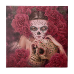 Diameter de los Muertos Belägga med tegel Kakelplatta