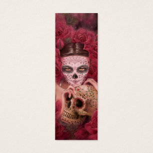 Diameter de los Muertos Bokmärke Litet Visitkort