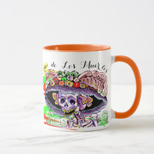 Diameter de Los Muertos day of the deadCatrina Mugg
