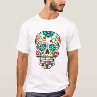 Diameter de Los Muertos Färga skalle T Shirt