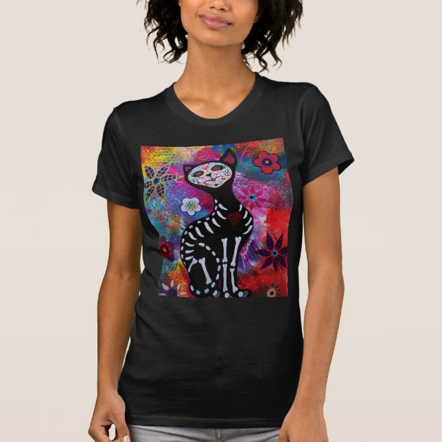 Diameter de los Muertos Jama katt vid Prisarts Tee (Framsida)