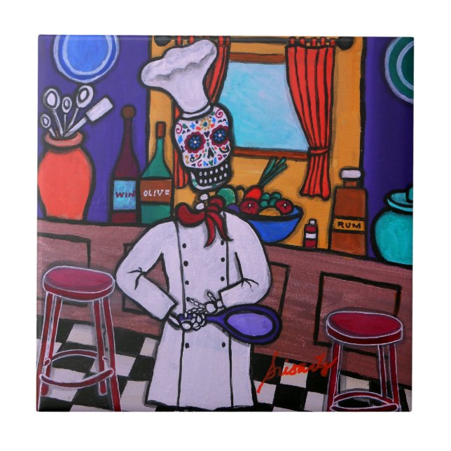 Diameter de los Muertos Kock Kakelplatta (Framsidan)