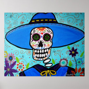 DIAMETER DE LOS MUERTOS MARIACHI POSTER