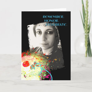 diameter de los muertos minnes- firande: hög-fi tack kort
