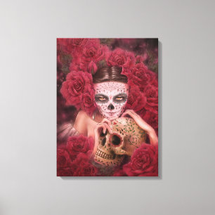 Diameter de los Muertos Mörk konstkanvastryck Canvastryck