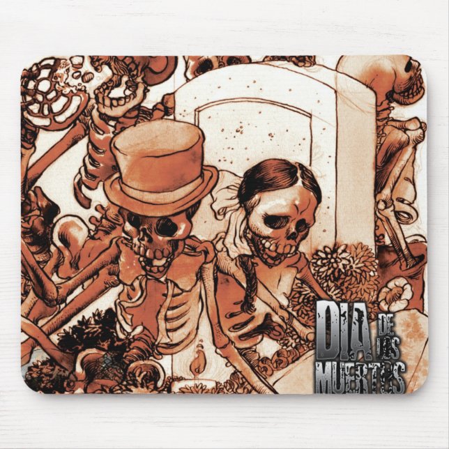 Diameter De Los Muertos Mousepad Musmatta (Framsidan)