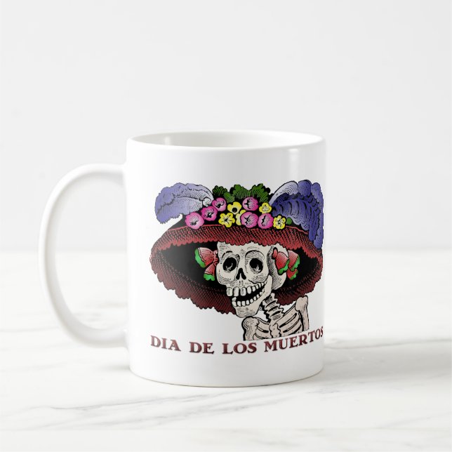 Diameter de los Muertos [muggen] Kaffemugg (Vänster)