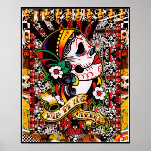 Diameter De Los Muertos Poster