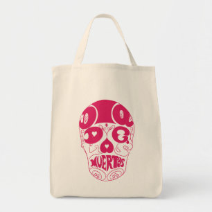 Diameter De Los Muertos Rosa skalletoto Tygkasse