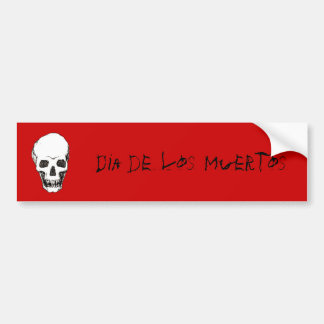 Diameter de los Muertos skalle Bildekal