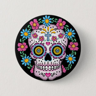 Diameter de los Muertos Skalle Knapp