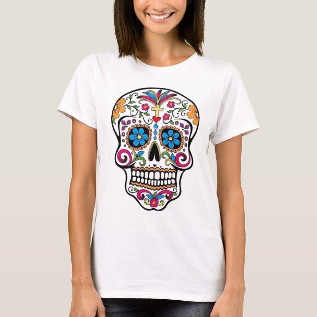 Diameter de los Muertos Skalle Tee (Framsida)