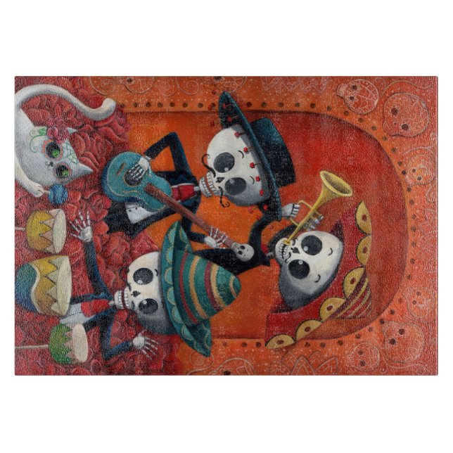 Diameter de Los Muertos Skelett MariachiTrio (Framsidan)