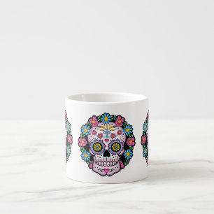 Diameter de los Muertos Sockra skalle Espressomugg
