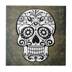 Diameter De Los Muertos Sockra skalle Kakelplatta