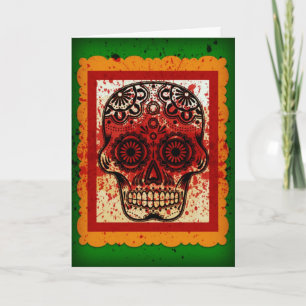 Diameter De Los Muertos Sockra skallekort Kort