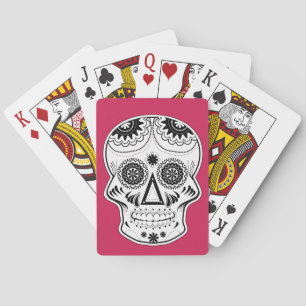 "Diameter de Los Muertos" som leker kort Spelkort