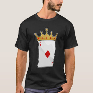 Diamond Ace med Kung Krona T Shirt
