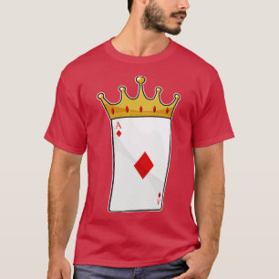 Diamond Ace med Kung Krona T Shirt