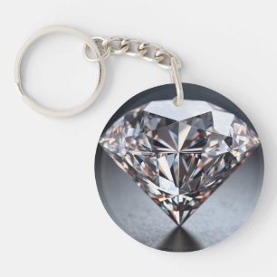 Diamond-akrylnyckelkedja - Snyggt, hållbar
