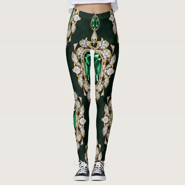 Diamond And Emerald Leggings (Framsida)
