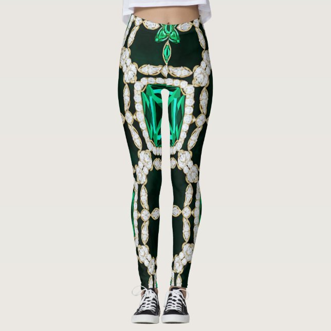 Diamond And Emerald Leggings 2 (Framsida)