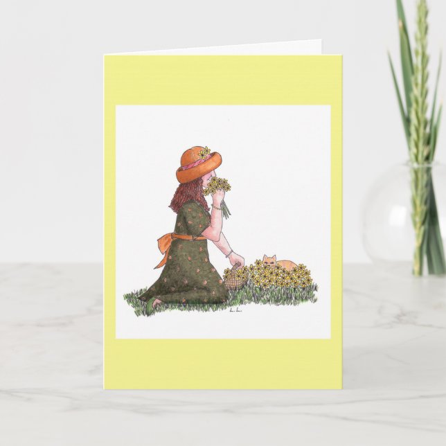 Diamond - April Birthday Kort (Framsida)