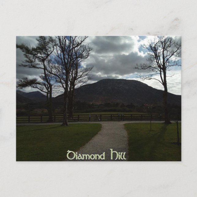 Diamond Backe, Connemara nationalpark Vykort (Framsida)