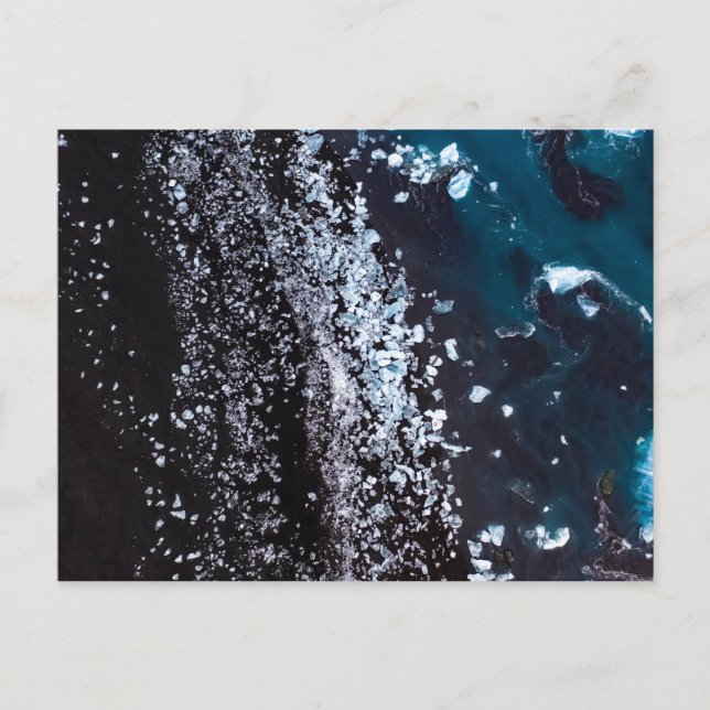 Diamond Beach Vykort (Framsida)