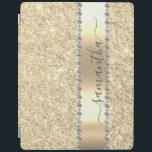 Diamond Bling Glitter Calligraphy Namn Ro Guld iPad Skydd<br><div class="desc">Utformningen är ett foto och caseserna är inte gjorda med glitter, sekvenser, metall eller skogen. Den här utformningen finns även på andra modeller. Du kan också överföra den här designen till en annan produkt. Ingen egentlig glitter användes för att tillverka denna produkt. Den här designen kan vara personlig i det...</div>