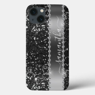 Diamond Bling Glitter Se Black Midnight