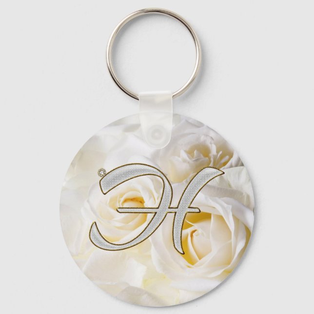 Diamond Bling H Nyckelring (Framsida)