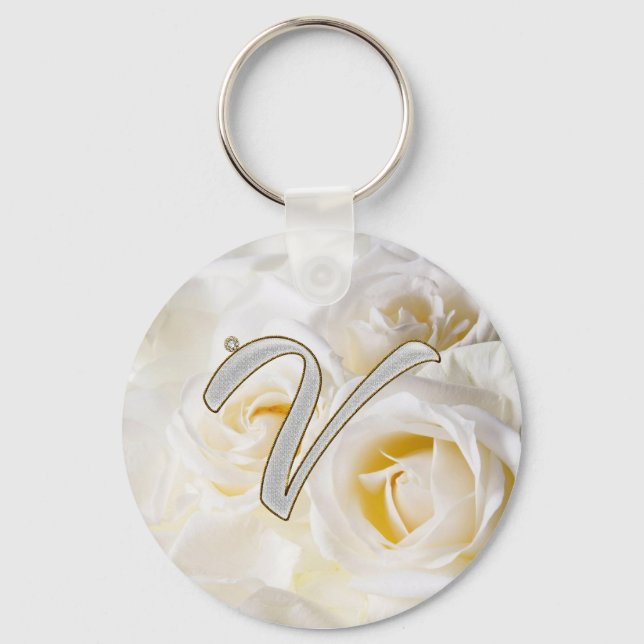 Diamond Bling V Nyckelring (Framsida)