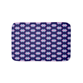 Diamond Blue Bath Mat Badrumsmatta