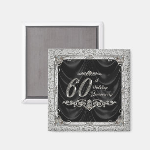 Diamond Bröllop-årsdagen Magnet