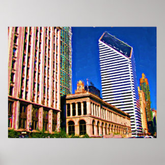 Diamond Byggnad Poster