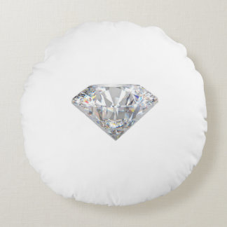 Diamond cushion rund kudde