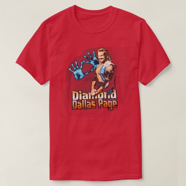 Diamond Dallas Page Retro TShirt 1 T Shirt (Design framsida)
