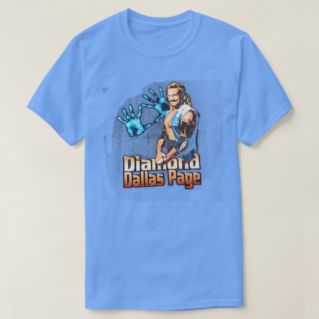 Diamond Dallas Page Retro TShirt T Shirt (Design framsida)