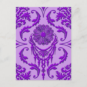 Diamond Damask, drottningens judar i Lila Vykort