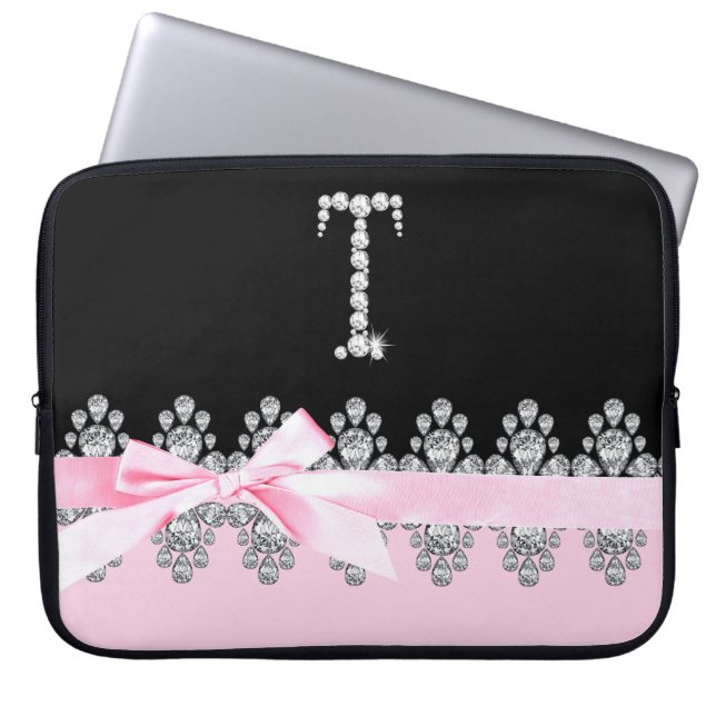 Diamond Delilah: Inledande T Laptop Fodral (Framsidan)