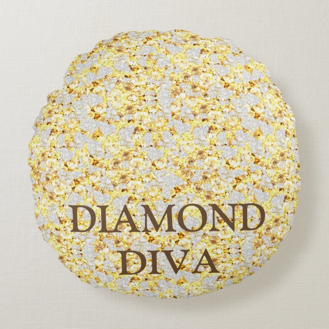 DIAMOND DIVA RUND KUDDE (Framsidan)
