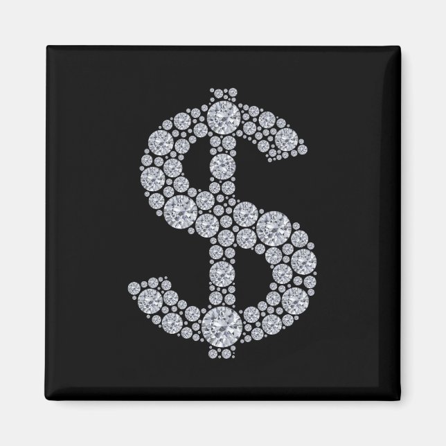 Diamond Dollar-signering Magnet (Framsidan)