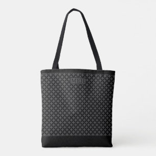Diamond Dot TI Monogrammed GS Tote Bag Tygkasse