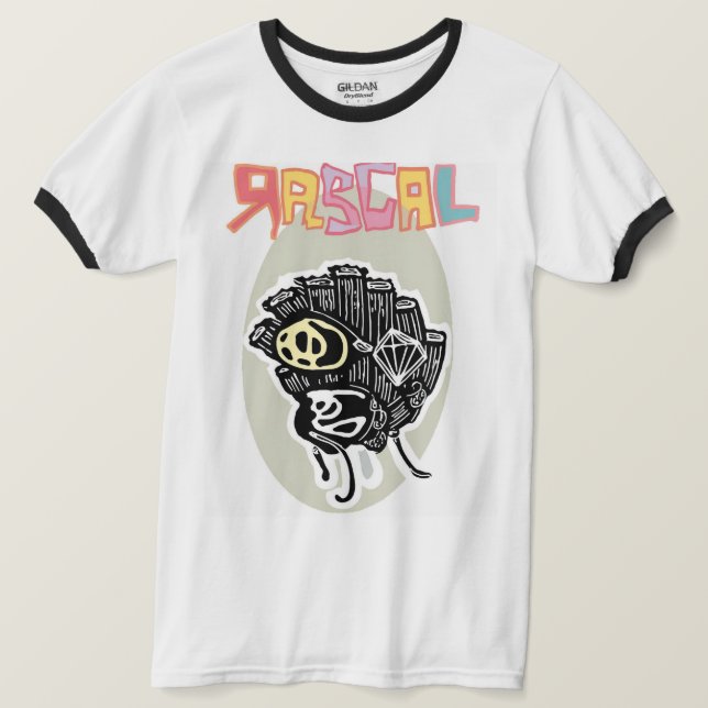 Diamond Eye Rascal T Shirt (Design framsida)