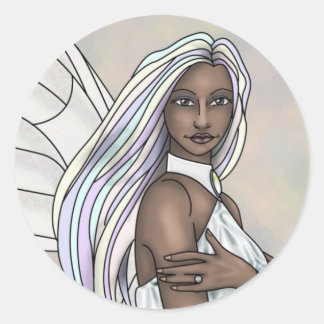 Diamond Fairy Sticker Runt Klistermärke