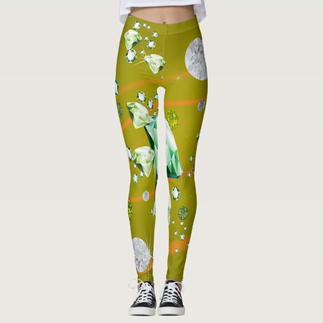 Diamond Galaxy 10 Leggings (Framsida)