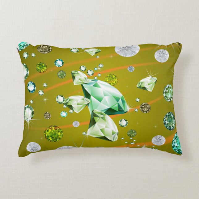 Diamond Galaxy 10 Prydnadskudde (Framsidan)