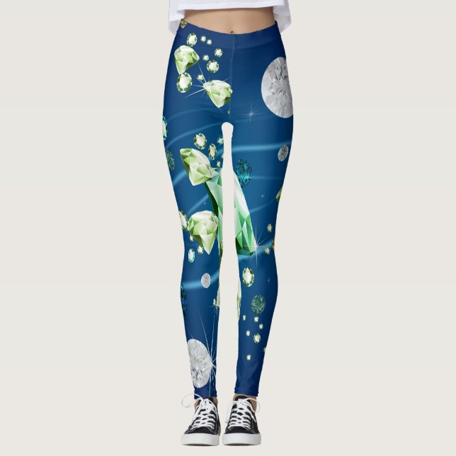 Diamond Galaxy 11 Leggings (Framsida)