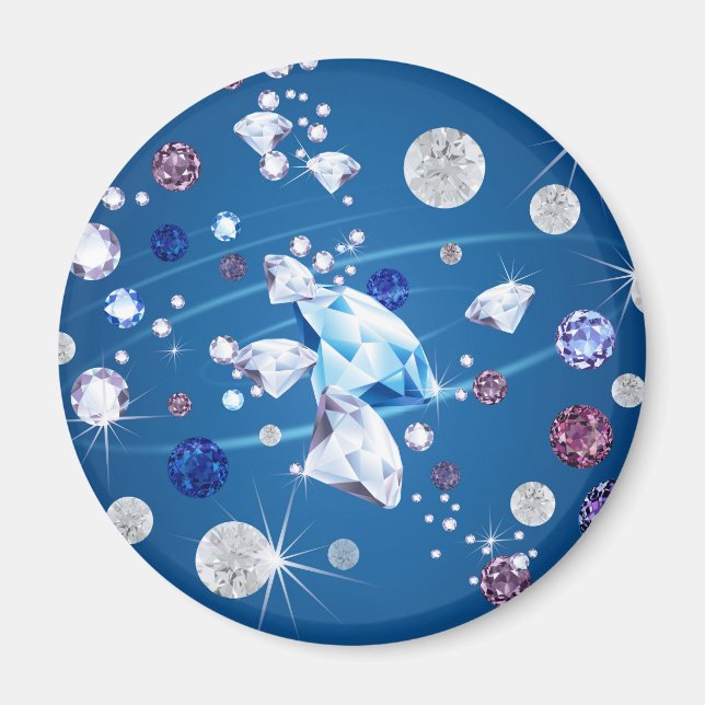Diamond Galaxy 12 Magnet (Framsidan)